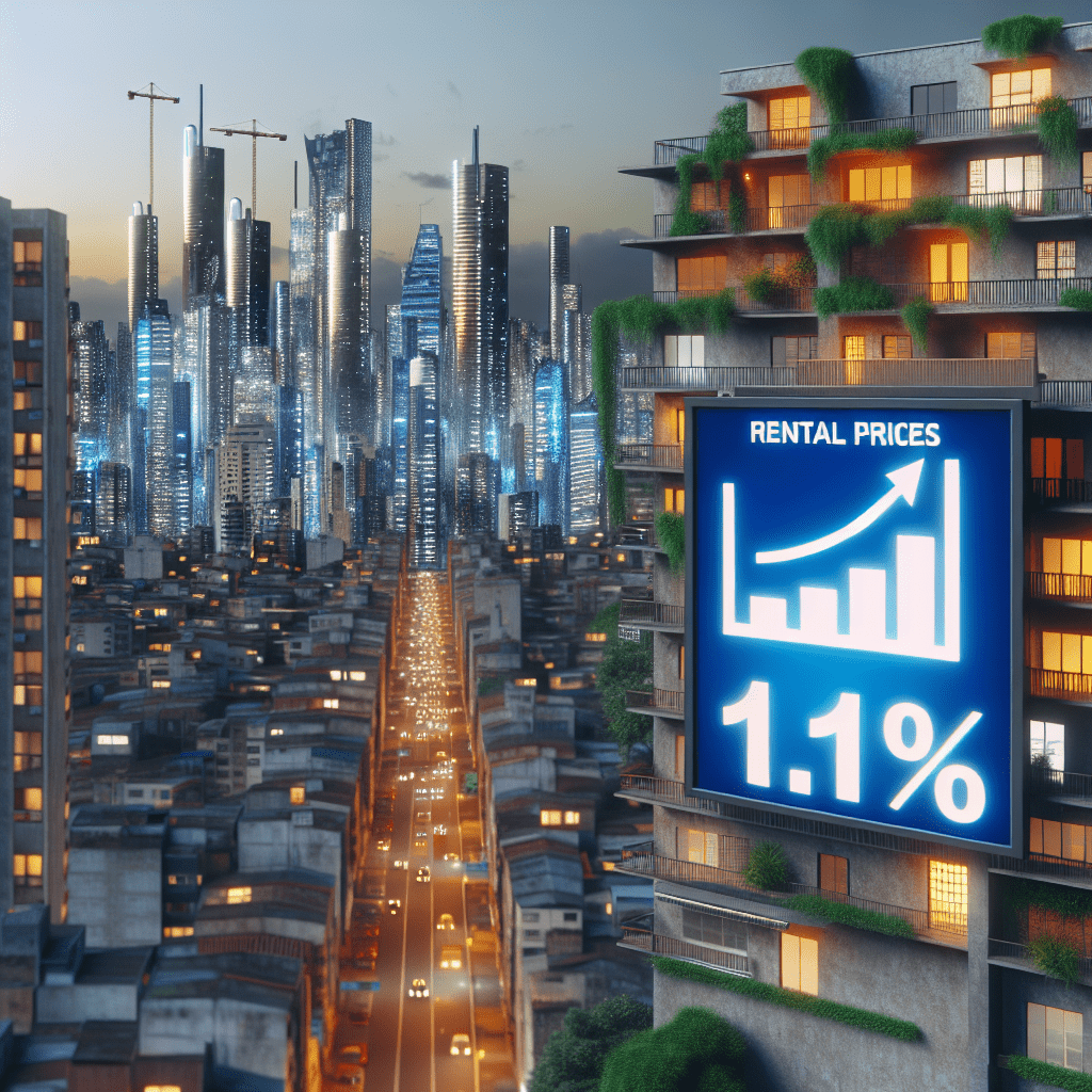 Morar de aluguel na cidade de SP ficou 11% mais caro em 2025
